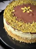 Чийзкейк в стил "Дубайски шоколад"