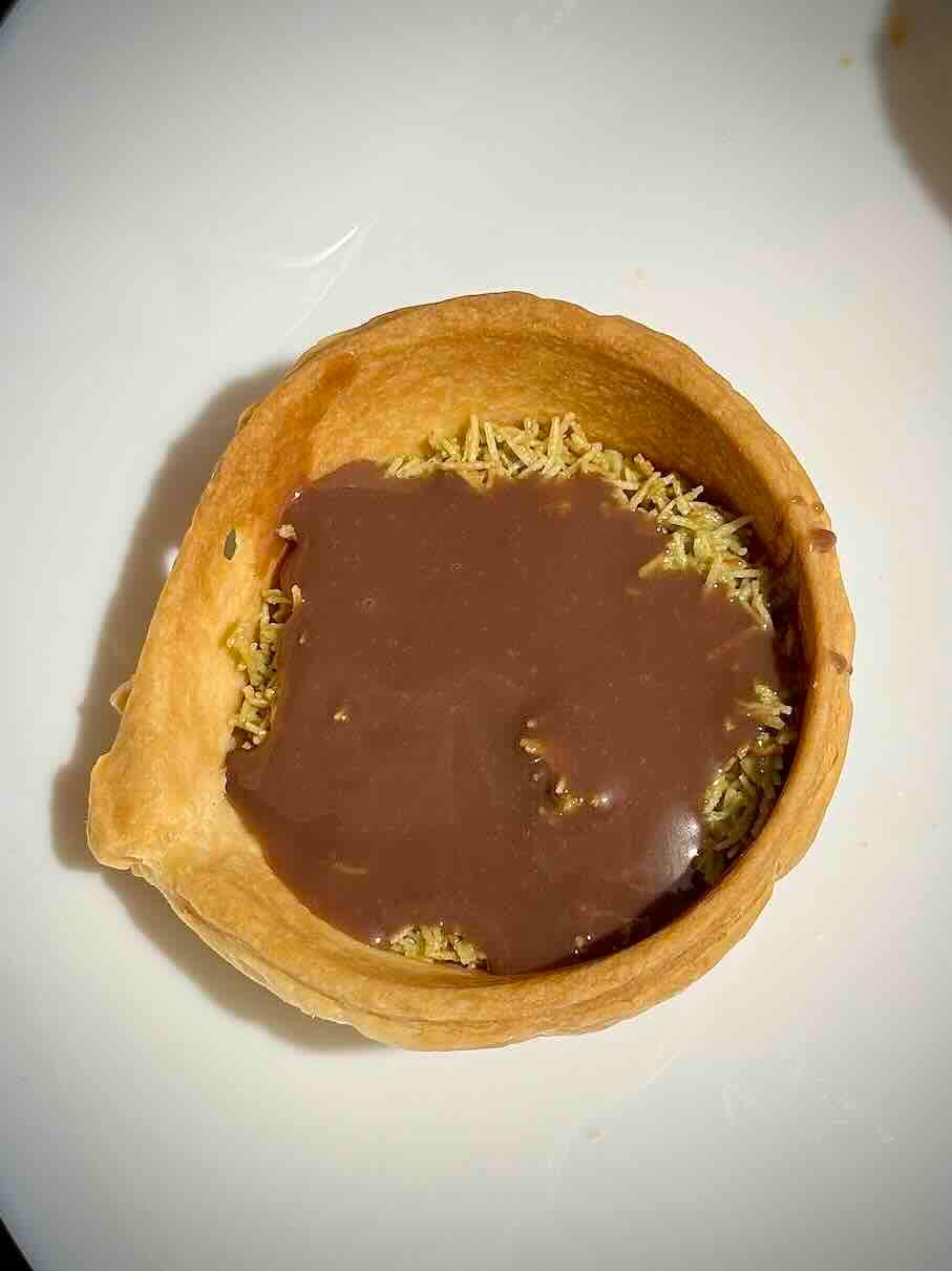 Бутерки в стил "Дубайски шоколад"